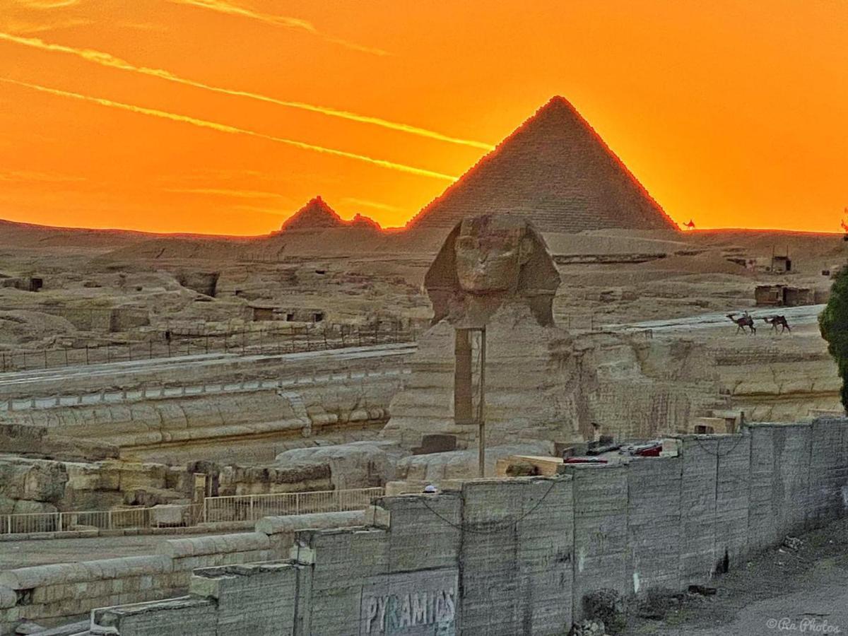 Pyramids Overlook Inn Kafrat al Jabal ภายนอก รูปภาพ